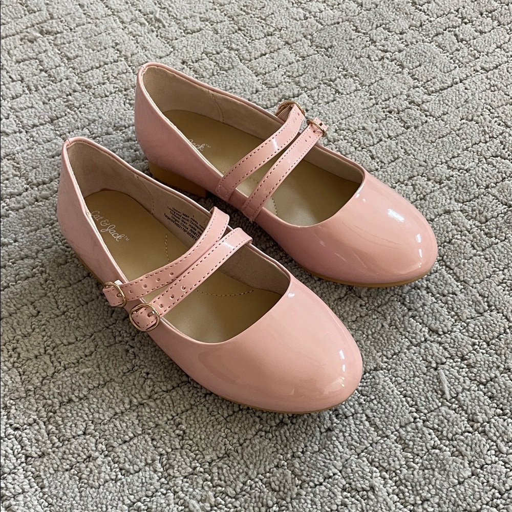 Cat & Jack Blush Pink Mary Jane Dress Shoes